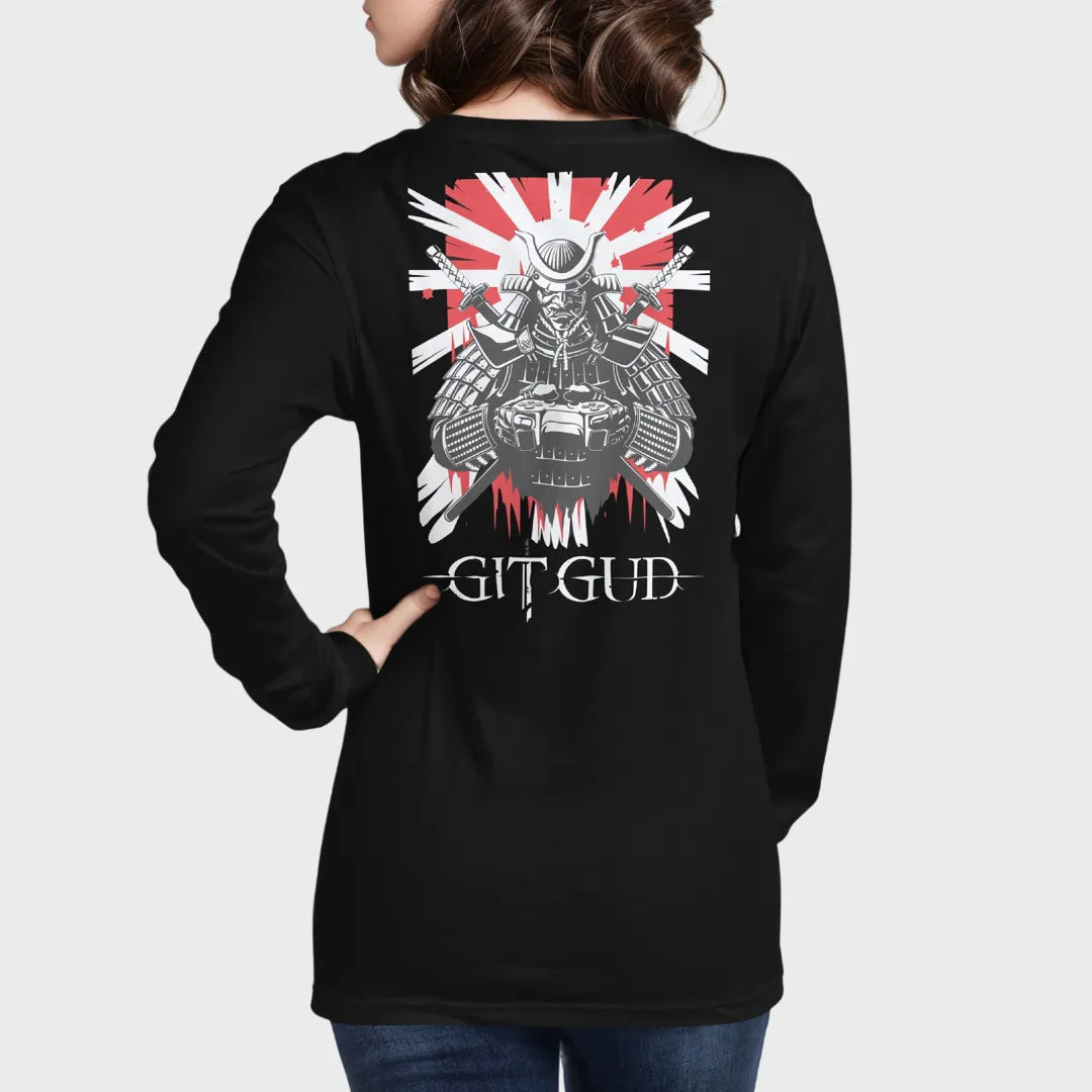 Prepare to Grind (Samurai Edition) Unisex Long Sleeve Tee - Gameparel