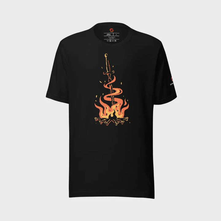 Bonfire Lit Unisex Tee - Gameparel