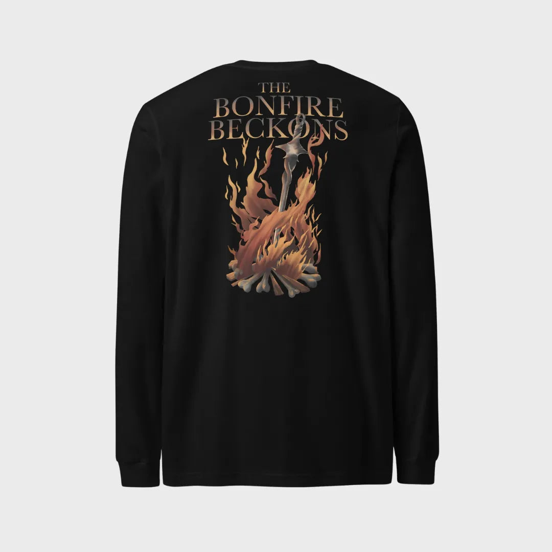 The Bonfire Beckons Unisex Long Sleeve Tee - Gameparel