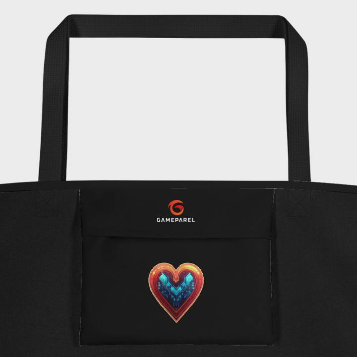 Gameparel Signature Large Tote Bag With Pocket - Gameparel