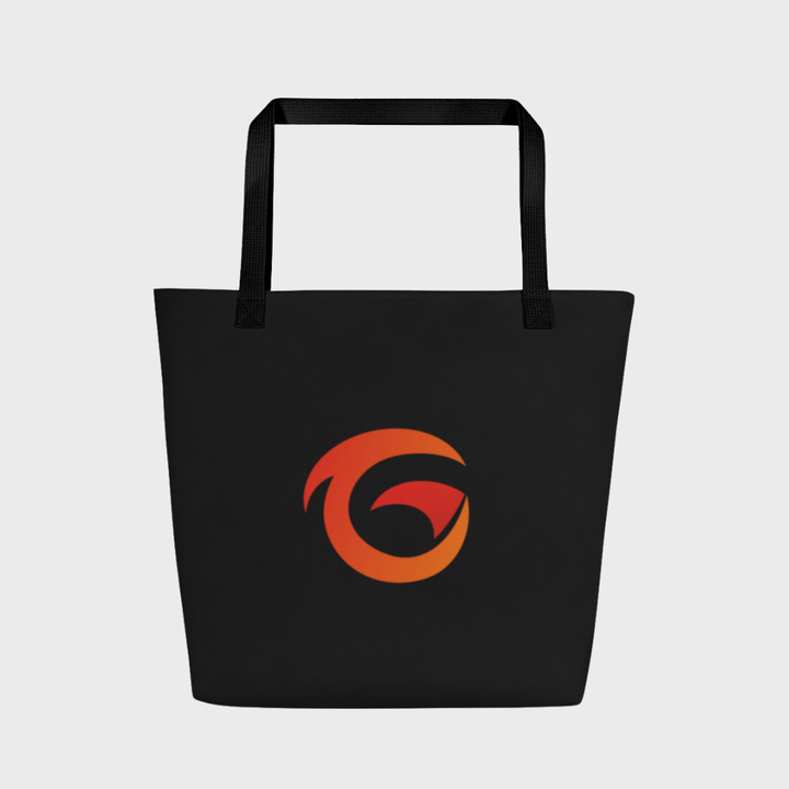 Gameparel Signature Large Tote Bag With Pocket - Gameparel