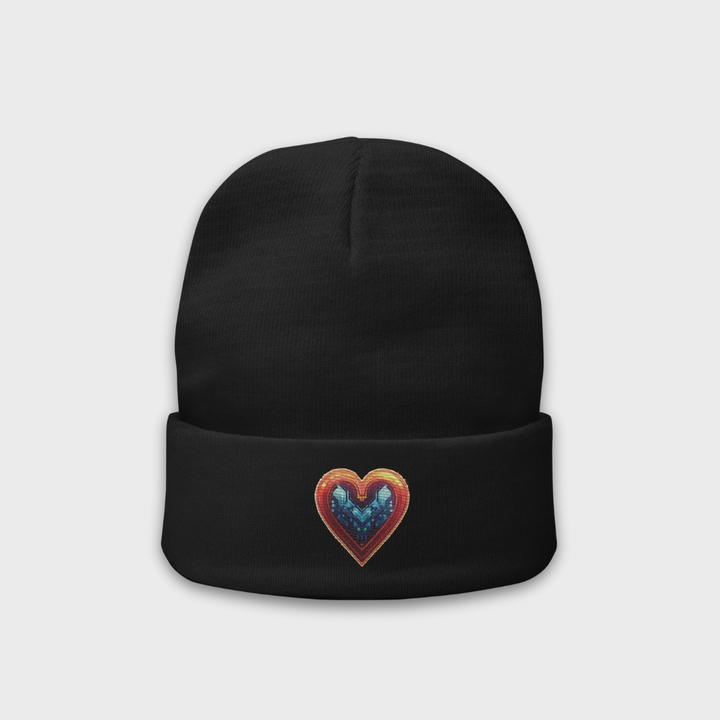 Pixel Heartbeat Beanie - Gameparel