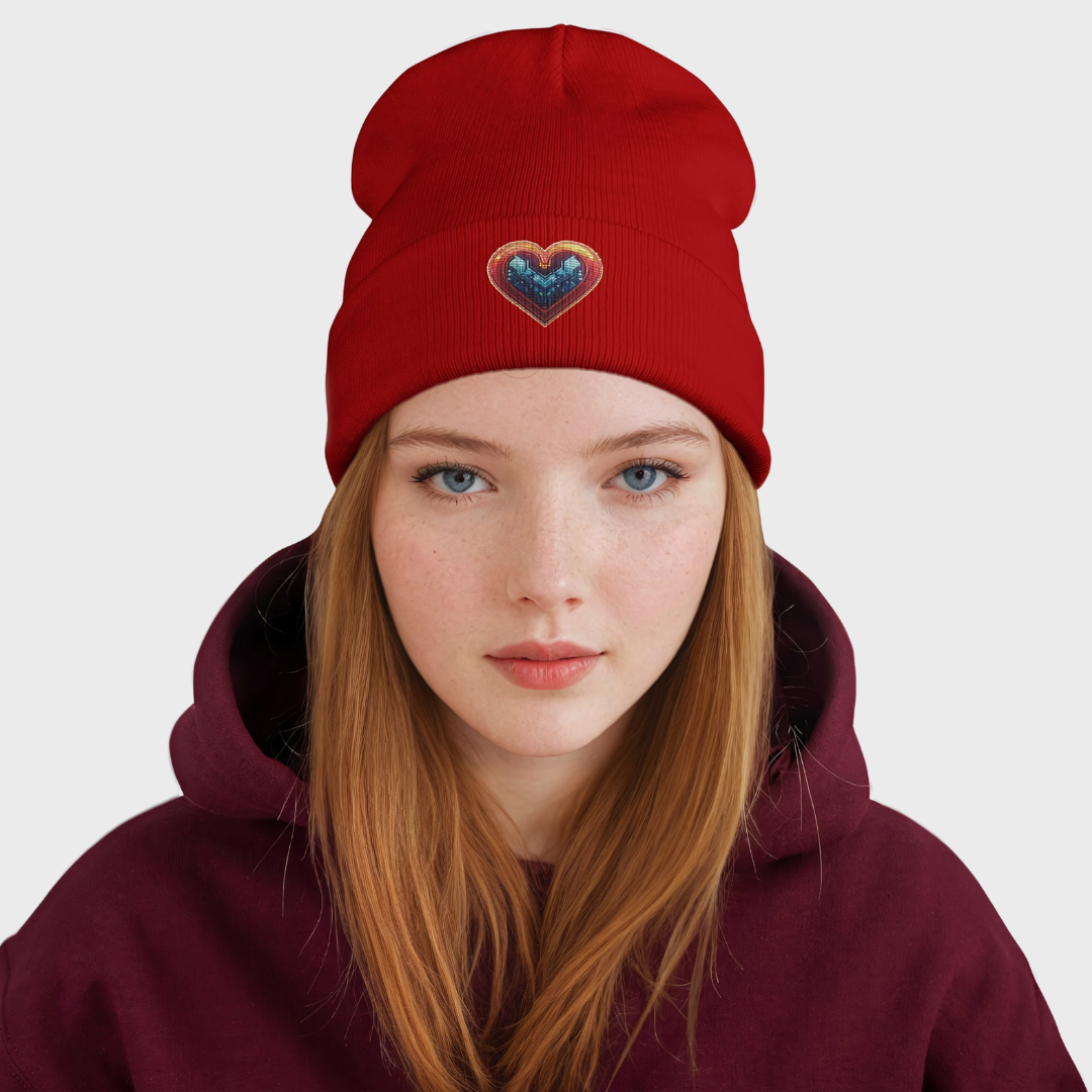 Pixel Heartbeat Beanie - Gameparel