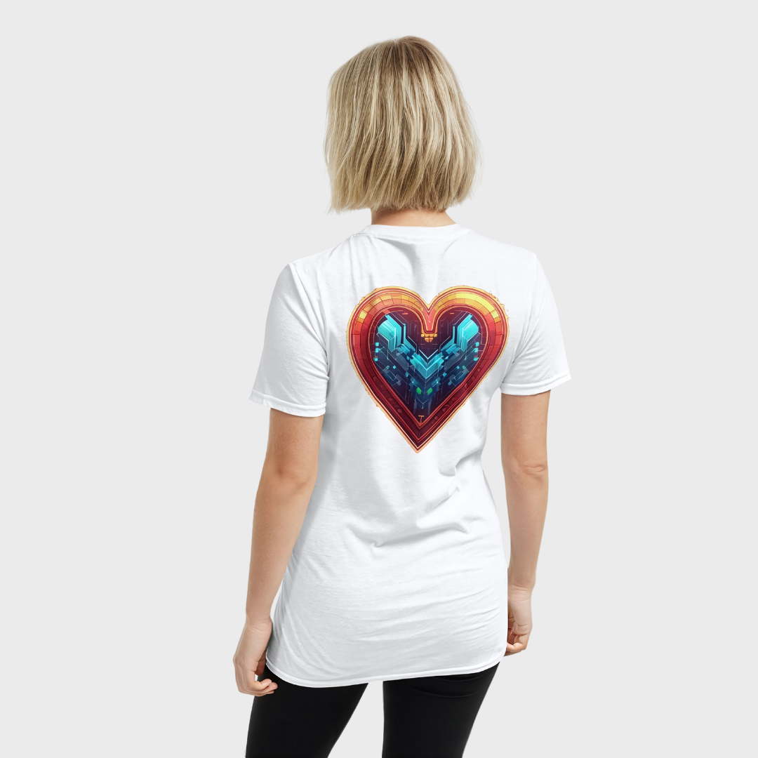 Pixel Heartbeat Unisex Tee - Gameparel