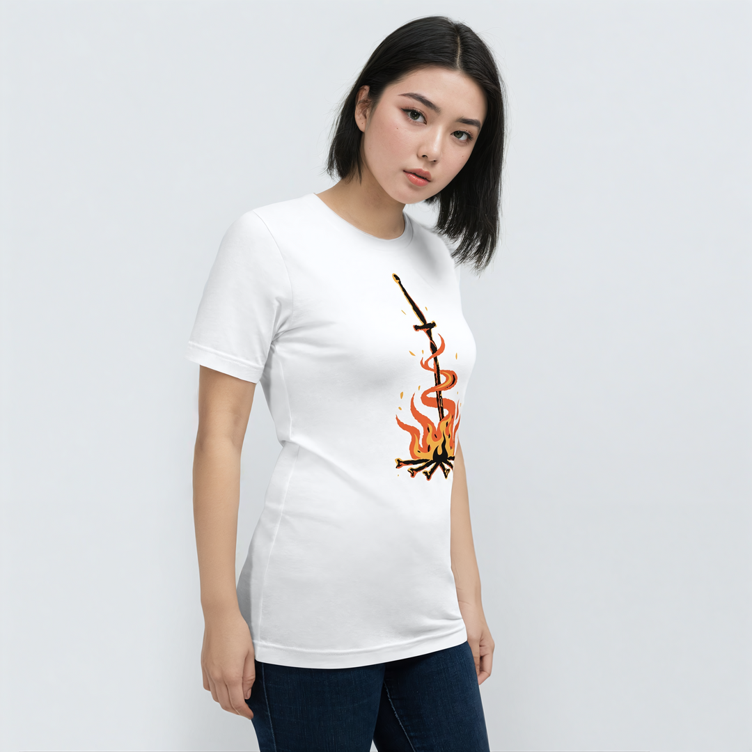 Bonfire Lit Unisex Tee - Gameparel